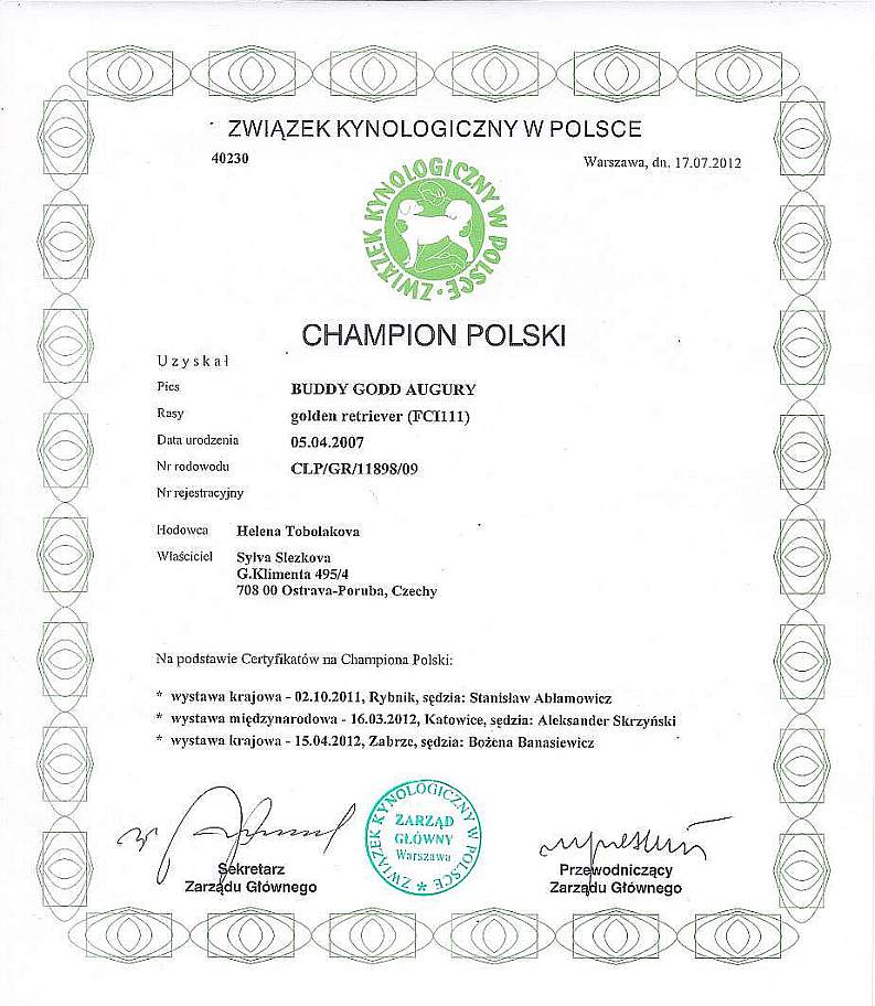 Polský šampion